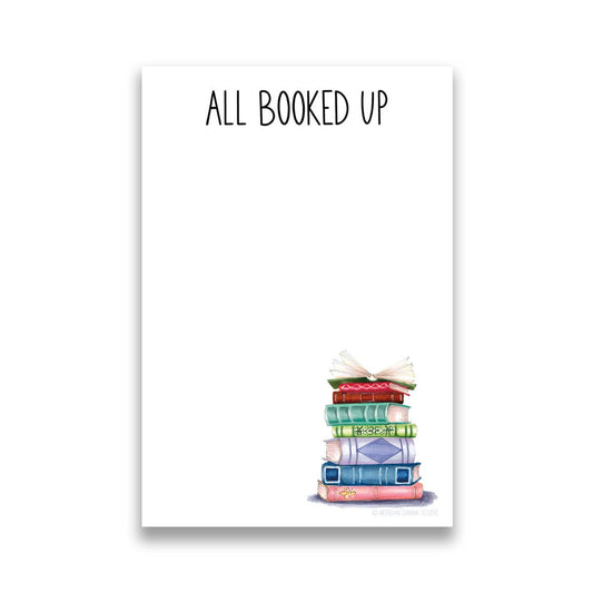 All Booked Up Reading Notepad