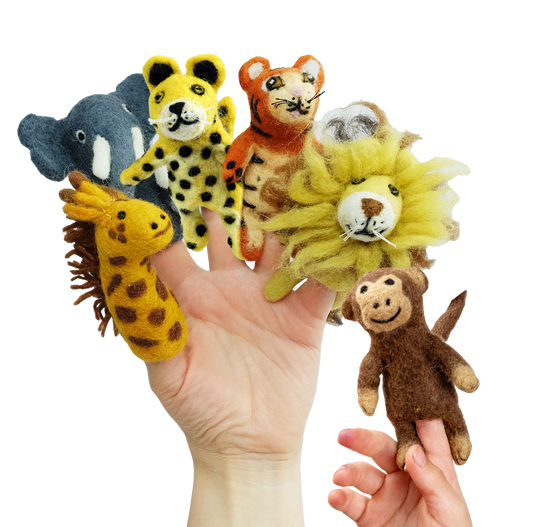 Finger Puppets - Jungle Jamboree