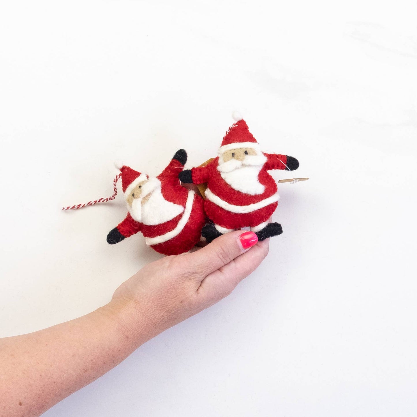 Ornament - Christmas Decor - Jolly Fat Santa