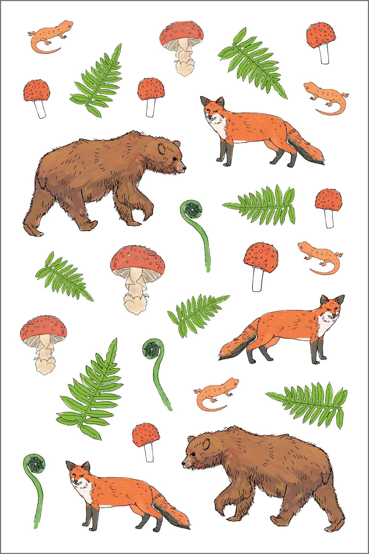 Nature Anatomy Sticker Book: Trade Paperback