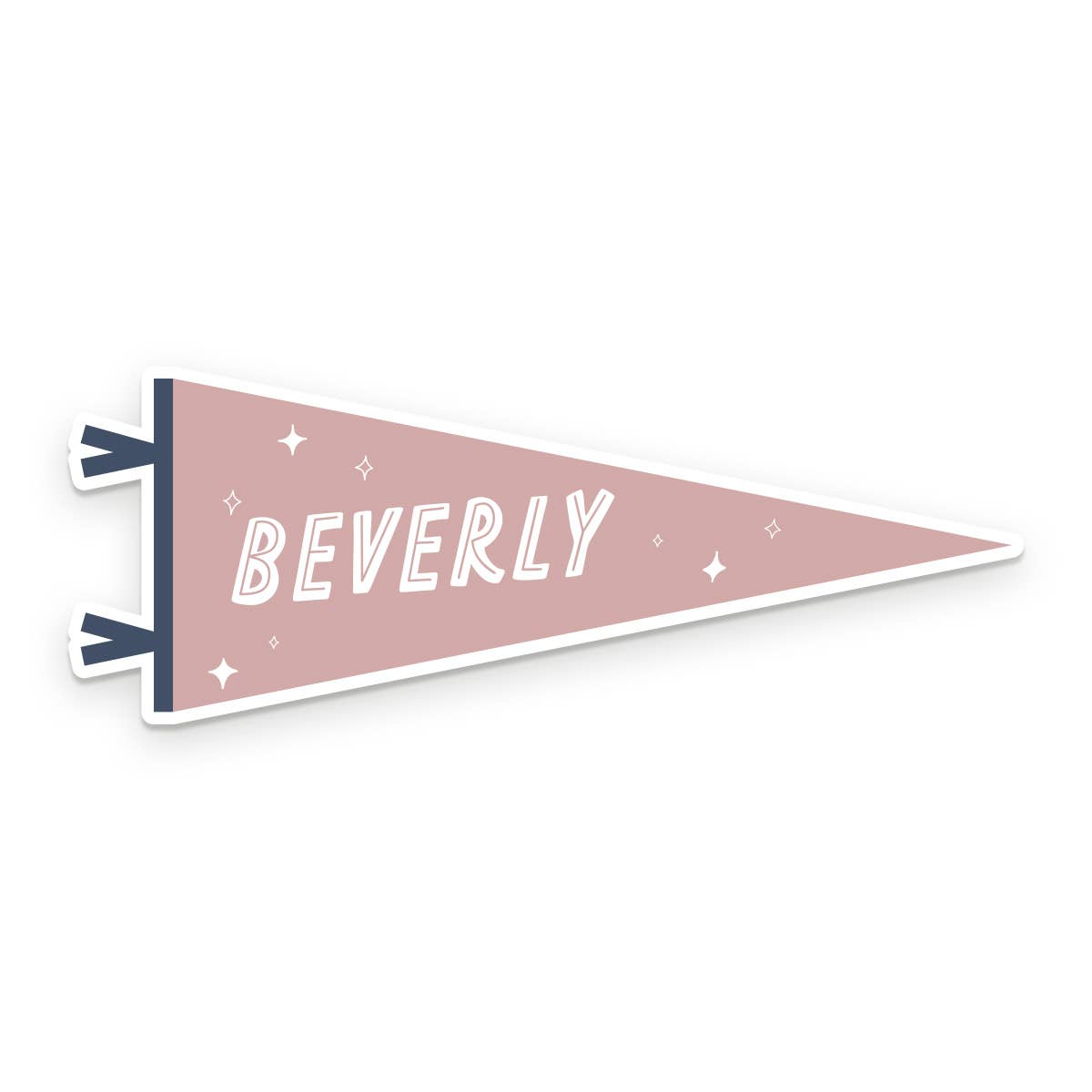 Custom City Pennant Sticker: Heirloom