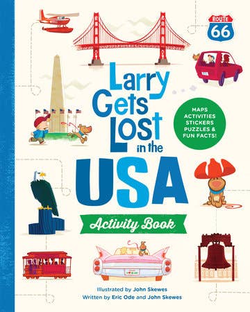 Larry Gets Lost Activity Book